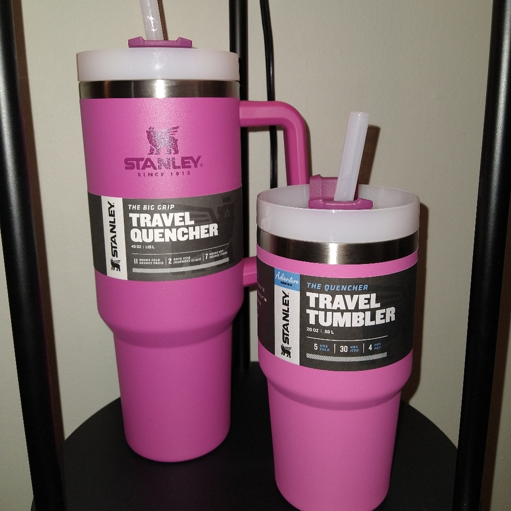 NWT Stanley Adventure Quencher 40 ounce Tumbler AND 20 ounce Tumbler BUNDLE